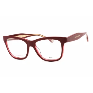 Eyeglasses Carolina Herrera CH 0016 Burgundy Clear Lens 1 1