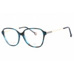 Eyeglasses Carolina Herrera HER 0117 Blue Havana Clear Lens 1 1