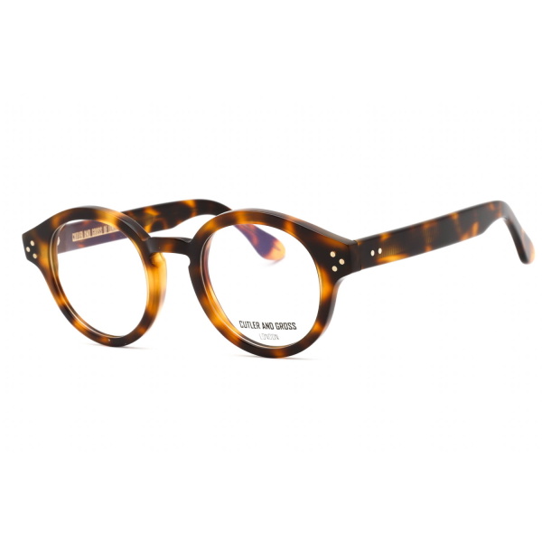 Eyeglasses Cutler and Gross CG1291V2 Tortoiseshell Brown Clear Lens 1