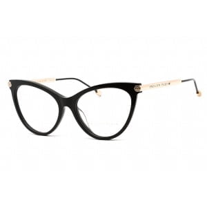 Eyeglasses Philipp Plein VPP037S Shiny Black Clear Lens 1 1