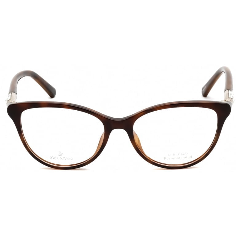 Eyeglasses Swarovski SK5311 Dark Havana Clear demo lens 2 1