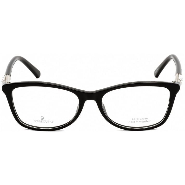 Eyeglasses Swarovski SK5336 Shiny Black Clear demo lens 2