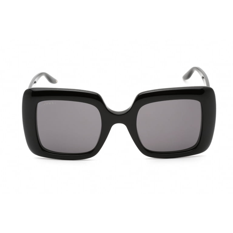Sunglasses Gucci GG0896S Shiny Black Dark Grey 2 1
