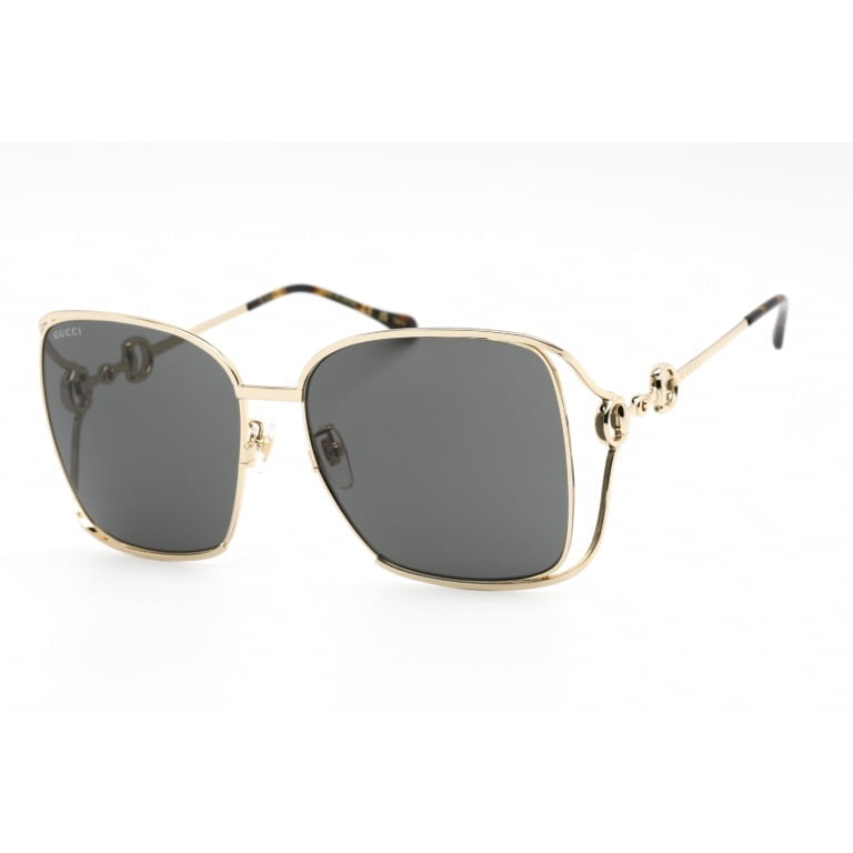 Sunglasses Gucci GG1020S Gold Grey 1 1