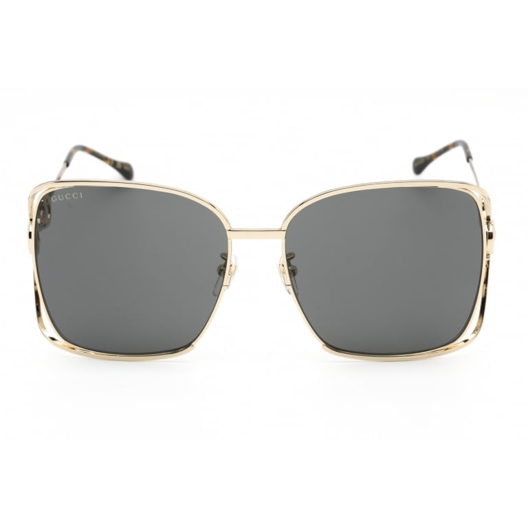 Sunglasses Gucci GG1020S Gold Grey 2 1
