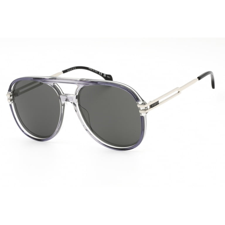Sunglasses Gucci GG1104S GREY SILVER GREY 1 1