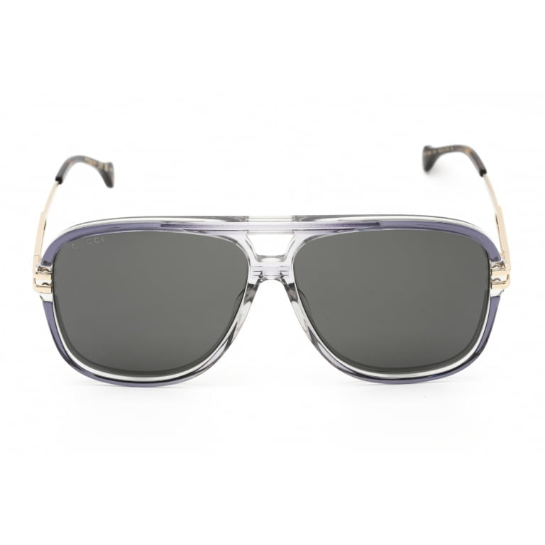Sunglasses Gucci GG1105S Grey Gold Grey 2 2