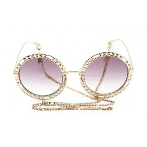 Sunglasses Gucci GG1113S Gold Violet Gradient 2 1