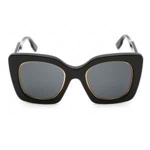 Sunglasses Gucci GG1151S Shiny Black Dark Grey 2 1