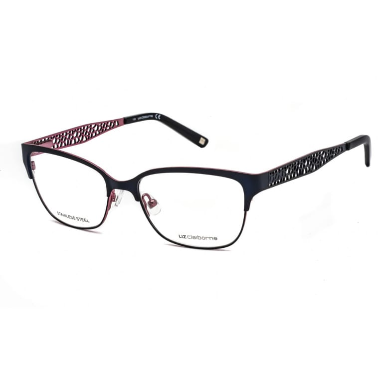 designer glasses frames lizclaiborne l643 bluepink 1