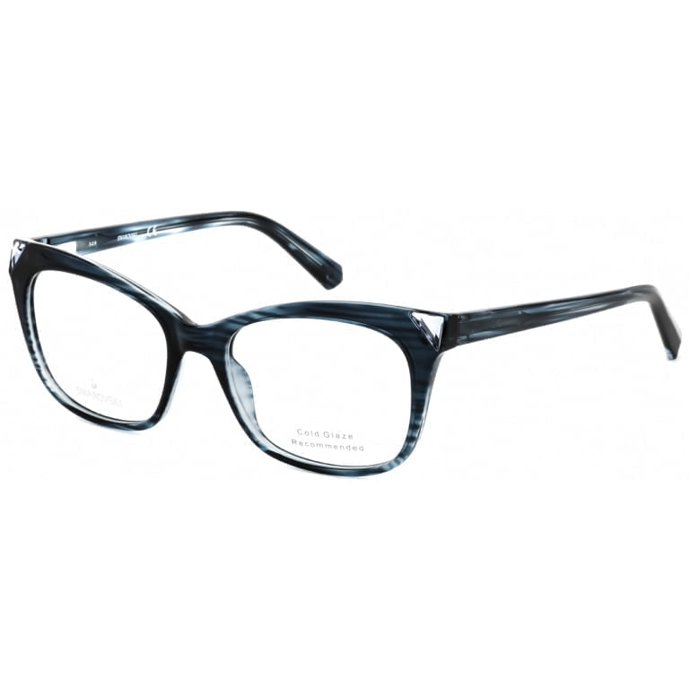 designer glasses frames swarovski sk5292 blueother 1