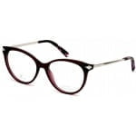 designer glasses frames swarovski sk5312 shinybordeaux 1