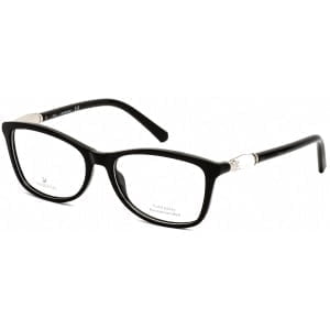 designer glasses frames swarovski sk5336 shinyblack 1