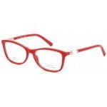 designer glasses frames swarovski sk5336 shinyred 1