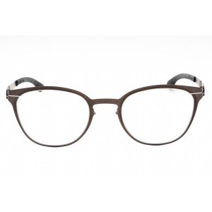Eyeglasses IC Berlin Leona R. Teak Black Clear Lens 2